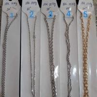 ราคา สร้อยทองคำขาว 18k อิตาลีแท้ (27173730516)