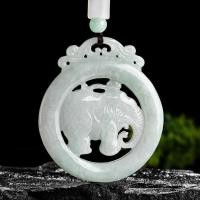 ราคา ธรรมชาติพม่าสินค้าหยกช้างมงคลรุ่ยช้างโบราณจี้หยกชายหญิงจี้หยก สินค้าที่ได้รับเหมือนภาพ (28060520007)