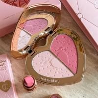 ราคา [พร้อมส่ง/ของแท้ ] Charlotte Tilbury PILLOW TALK BEAUTY SOULMATES FACE PALETTE (41802476796)
