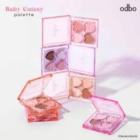 ราคา NO.OD2035 odbo baby cutesy palette โอดีบีโอ เบบี้ คิ้วท์ซี่ พาเลท 1.8g. (27981246110)