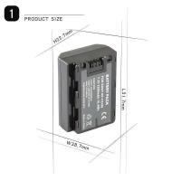 ราคา ❤️ แบตเตอรี่ Li-Ion Fz100 Npfz100 Np-Fz100 2280มิลลิแอมป์ต่อชั่วโมง + ไฟ LED ชาร์จคู่สำหรับกล้อ (26230270233)