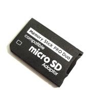 ราคา Mini Memory Stick Pro Duo Card Reader ใหม่ SD TF ถึง MS Card Adapter สําหรับ PSP Converter อุปกรณ์เสริมเกม (40003109880)