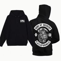 ราคา เสื้อกันหนาว มีฮู้ด ลาย Sons of Anarchy (24652586157)
