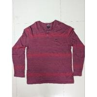 ราคา เสื้อยืดแขนยาวมือสอง RVCA ไซส์ XL อก 48 นิ้ว ยาว 31 นิ้ว (24543502558)