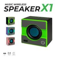 ราคา ลำโพงไร้สาย MUSIC WIRELESS SPEAKER รุ่น X1 ลำโพงจับคู่ TWS Wireless Speaker (26369674288)