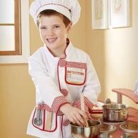 ราคา ชุดอาชีพเชฟบทบาทสมมุติ Melissa & Doug Chef Role Play Costume (24784835181)