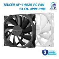 ราคา พัดลมเคส 14 ซม. TEUCER AF-14025 PC Fan 140mm Case Fan 4Pin PWM 600-1500RPM High Performance Quiet Computer Fans (29555447614)
