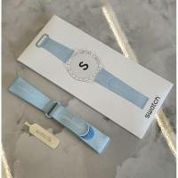 ราคา สายนาฬิกา Omega x Swatch รุ่นใหม่จาก Swatch สีฟ้า ไซส์ S มือสอง (25891016607)