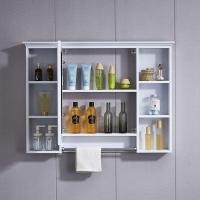 ราคา ☌✓﹍ตู้กระจกห้องน้ำติดผนังพร้อมชั้นเก็บของกระจกห้องน้ำคาร์บอนไฟเบอร์ที่เรียบง่ายตู้เก็บของตู้เก็บของรายการจัดเก็บ (22061756248)