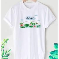 ราคา เสื้อสายบุญ เสื้อยืดงานบุญ เสื้อยืดสายบุญ "สะพานบุญ" เนื้อผ้าทีเค บางเบาใส่สบาย (19644406765)
