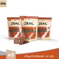 ราคา ZEAL VEAL MEATY BITES เนื้อลูกวัวนิวซีแลนด์ เหมาะสำหรับสุนัขทุกวัย ขนมสำหรับสุนัขแทะเล่น ขนาด 125g x 3 ถุง (1919318018)