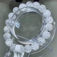 ราคา สร้อยข้อมือหินแท้ เคลียร์ ควอท เรนโบว์ Rainbow Clear Quartz 10+ มม. ควอทซ์ใสเหลือบรุ้ง หินนำโชค หินมงคล หินธรรมชาติ (43956741992)