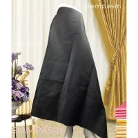 ราคา PTT ผ้าผืน ไหมสังเคราะห์ สีดำ อัดกาวแล้ว ยังไม่ได้เย็บ ใช้ตัดผ้าถุง กางเกงชุดไทย cloth (11789401101)
