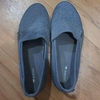 ราคา รองเท้าผ้าใบ Lacoste แบบ Slip-ons สำหรับผู้หญิงรุ่น Marice JRS SPW สีเทา มือ2 (6715895315)