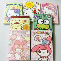 ราคา สมุดโน๊ตฉีก Sanrio Characters (100แผ่น) (284160131)