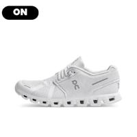 ราคา on cloud 5 รองเท้าวิ่ง รองเท้าผ้าใบ รุ่นชาย และหญิง white ของแท้ 100 % (26631821420)