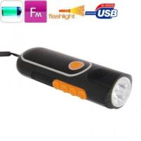 ราคา ไฟฉาย-LED ไดนาโมวิทยุ (23048719902)