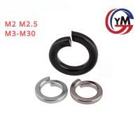ราคา [YMH1] แหวนสปริง แหวนรอง กันคลาย เกรด 8.8 เหล็กกล้าคาร์บอน / ชุบสังกะสี / นิกเกิลชุบ M4 M5 M6 M8 M10 / Spring Washer (27401276100)