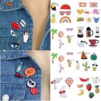 ราคา เข็มกลัด เข็มหมุด โลหะทั้งชิ้น การ์ตูน แฟชั่น น่ารัก ลายสวย โลหะ ปักเสื้อ ประดับ อัลลอย CTP01 (253889091)