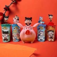 ราคา (ทักขอลด30%) แก้วน้ำและถังป๊อปคอร์น นาจา Ne Zha 2 สินค้าจากโรงหนังต่างประเทศ (29430951002)