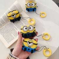 ราคา เคสป้องกัน แอร์พอดมือโปร มินเนี่ยนน่ารักสไตล์เกาหลีเคสนิ่มซิลิโคนเคสชุดหูฟังบลูทูธ แอปเปิล 1/2/3 รุ่น (27059015390)