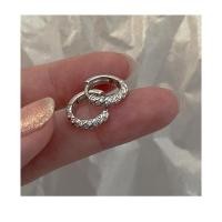 ราคา Earringssilver925งานชุบทองคำขาว (25190599705)