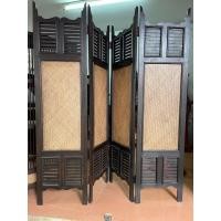 ราคา ฉากกั้นห้องไม้ ก 48 xส 170 cmx4 พับแต่งสื่อลายไทย ฉากบังตา ฉากกั้นตกแต่ง ฉากเสริมฮวงจุ้ย ฉากพับกั้นห้อง ฉากบังตา (9962786444)