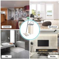 ราคา ม็อบถูพื้น ไม้ถูพื้น Flat Mop ชุดถังไม้ถูพื้นแบบรีดน้ำ ม็อบถูพื้นแบบรีดน้ำพร้อมถังปั่น ไมโครไฟเบอร์ (29927855346)