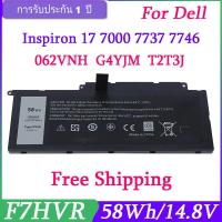 ราคา แบตเตอรี่แล็ปท็อป F7HVR 58WH G4YJM T2T3J สำหรับ Dell Inspiron 17 7000 7737 7746 14 15 15r 5545 7537 14-7437 17HR-1728T G (27134838975)