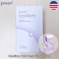 ราคา 50% Sale!!! EXP.05/2025 proov® Confirm PdG Test Kit 5 Count อุปกรณ์ทดสอบการตกไข่ เพิ่มโอกาสตั้งครรภ์ (25982664715)