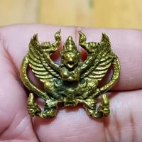 ราคา BB3750B พญาครุฑยุดนาคมหาลาภ เนื้อทองเหลือง ขนาด 3 ซม. (24863967661)