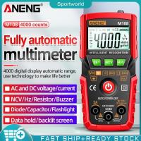 ราคา ANENG M108 4000 นับสมาร์ทมัลติมิเตอร์แบบดิจิตอล NCV DC AC Tester (26115833601)