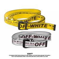 ราคา พรีออเดอร์ OFF-WHITE Belt เข็มขัด สีเหลือง สีขาว (ยาว 200 cm.) by XSHT (1739996647)