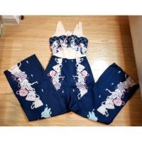 ราคา งานป้าย ขายาว สไตล์ kayasis size M พิมพ์ลายหน้าหลัง ผ้าหนา (860609832)