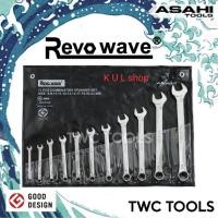 ราคา ชุดประแจแหวนข้างปากตาย ASAHI Revowave ชุด 11ตัว ขนาด#8,9,10,11,12,13,14,17,19,21และ24 สินค้าคุณภาพ ผลิตในประเทศญี่ปุ่น (19552152859)