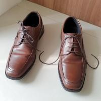 ราคา รองเท้าหนัง Andrew Brown - Brown Leather Derby Shoes (size 39) ความยาวในรองเท้า 27.5 cm (11263976675)
