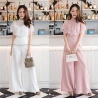 ราคา ชุดไทยประยุกต์ เสื้อลูกไม้+กางเกง VSHOP (20500892411)