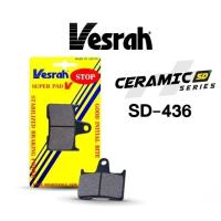 ราคา ผ้าเบรค หลัง GSX-R1000 K1-K6 CB1300 ZZR1400 GTR1400 HD XL883 XL1200 Vesrah Japan SD-436 (44408058237)