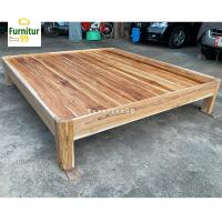 ราคา Furnitur99 เตียงไม้สักแบบไม่มีหัวเตียง เตียง เตียงนอน 5 ฟุต เตียง 6 ฟุต ไม้สักแท้ 100% ถอดประกอบได้ จัดส่งฟรีถึงบ้าน (12296481850)