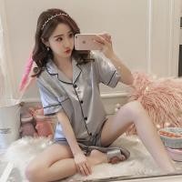 ราคา ชุดนอนผ้าชาตินไซส์ใหญ่ ชุดนอนผ้าซาตินคนอ้วน (2450312057)