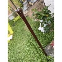 ราคา Copper ไม้เท้า ไม้มะค่าหัวกลม ตัวไม้หนาประมาณ 1.5 นิ้ว **(รุ่นใหญ่ยาวพิเศษ)** ตลอดด้าม ความยาวประมาณ 1 เมตร (27027145671)