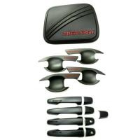 ราคา ชุดแต่ง PAJERO ปาเจโร่ใหม่ ปี2015-2019 ดำด้านโลโก้แดง (เบ้ามือเปิด+ครอบมือจับ+ฝาถัง) (2045337070)