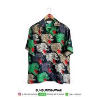 ราคา ⚡️SPECIAL EXCUSIVE ITEM ⚡️ GUCCI PANTHER FACE BOWLING SHIRT (40303305780)