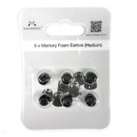 ราคา SoundMAGIC จุกหูฟังโฟมอย่างดี รุ่น Memory Foam ขนาดกลาง (สีดำ) (3977409415)