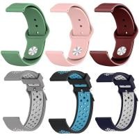 ราคา สายนาฬิกาข้อมือซิลิโคน 20mm 22mm สาย สีแคนดี้ สําหรับ Huami Amazfit BIP 5 3 3 Pro U S Lite GTR Mini GTR3 Pro 42mm 47mm GTR2 GTR4 GTR2E 2 3 4 Bip 5 (25576467092)