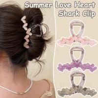 ราคา ​แฟชั่นเกาหลีเรียบหรูหวาน ​- กรงเล็บผมกลับหัวสาว ๆ ​-สุภาพสตรีผู้ถือผมหางม้าคว้าคลิป-อุปกรณ์ผมยอดนิยม-ผู้หญิงฤดูร้อนหัวใจรักฉลามคลิป (29900499744)