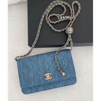 ราคา Chanel Woc Denim 22C (20490764584)