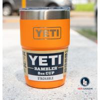 ราคา {YETI Saigon } YETI Rambler 8oz Stackable Cup WITH MAGSLIDER LID Premium Thermos Cup - 12 เดือน (25630555111)