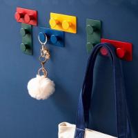 ราคา ตะขอ Fun Hook น่ารัก มินิมอล แต่งบ้าน ไม่ต้องเจาะ แขวนกุญแจ เซต 4 ชิ้น ที่แขวนของติดผนัง เลโก้ แขวนปลั๊กไฟ แน่น ทน ! (22455230824)