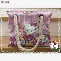 ราคา พร้อมส่งในไทย﹍▣พร้อมส่ง กระเป๋าผ้ามี 2 ลาย คิตตี้ , มายเมโลดี้ (20665569793)